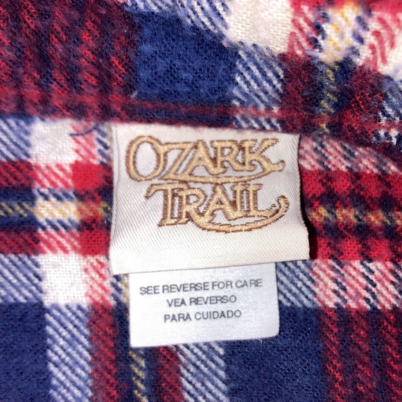 Vintage Mens Medium Ozark Trail Flannel Shirt - Picture 3 of 8
